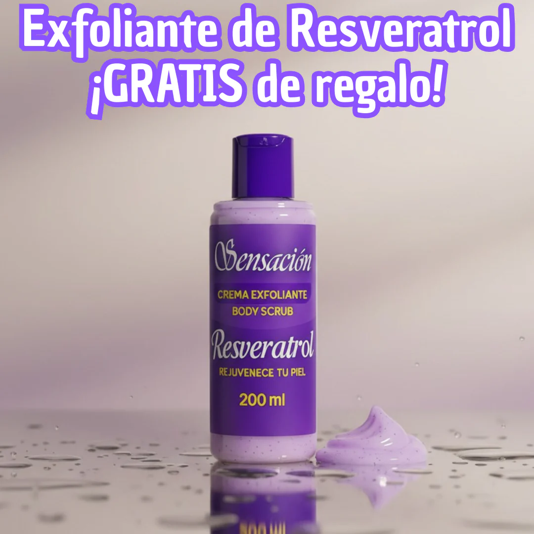 🔥GOMITAS  RESVERATROL + COLÁGENO + EXFOLIANTE🔥