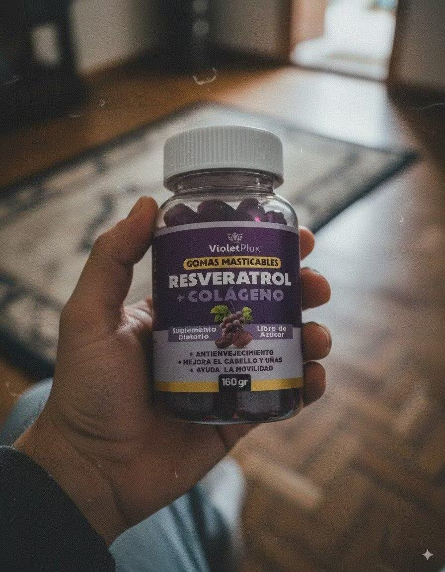 🔥GOMITAS  RESVERATROL + COLÁGENO + EXFOLIANTE🔥