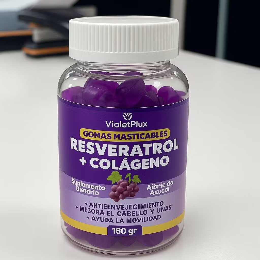 🔥GOMITAS  RESVERATROL + COLÁGENO + EXFOLIANTE🔥